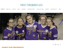 Tablet Screenshot of firstfirebirds433.com